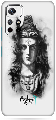 WeCre8 Skin's Redmi Note 11T 5g, Mahadev Trident Mobile Skin(Multicolor)