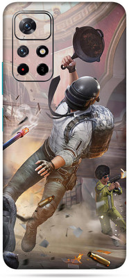 WeCre8 Skin's Redmi Note 11T 5g, Pan Fight Pubg Mobile Skin(Multicolor)