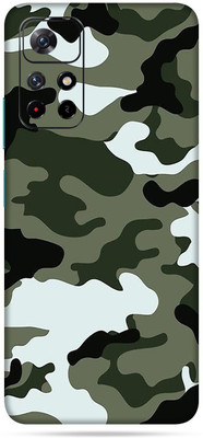 WeCre8 Skin's Redmi Note 11T 5g, Camouflage Winter Mobile Skin(Multicolor)