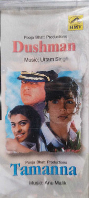 DUSHMAN / TAMANNA - NEW CASSETTE Audio CD Standard Edition(Hindi - ANU MALIK)