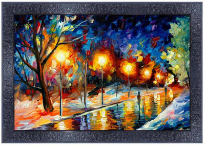 pnf Digital Reprint 10.5 inch x 13.5 inch Painting(With Frame)