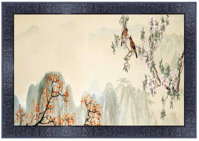 pnf Digital Reprint 10.5 inch x 13.5 inch Painting(With Frame)