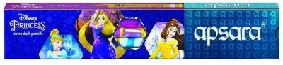 APSARA Disney Princess Pencil(Set of 2, Multicolor)