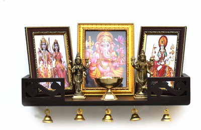 Flipkart Perfect Homes Studio Engineered Wood Home Temple(Height: 7.5, Pre-assembled)