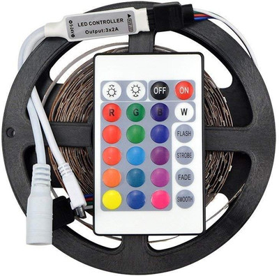 Packkart 300 LEDs 4 m Green Color Changing, Flickering, Steady Strip Rice Lights(Pack of 1)