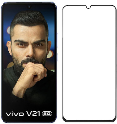 Vastu Art Edge To Edge Tempered Glass for VIVO v21e 5g(Pack of 1)
