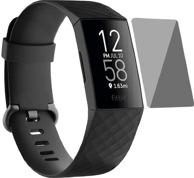 XAZE Screen Guard for FITBIT CHARGE 4 SMART BAND SCREEN GUARD(Pack of 1)