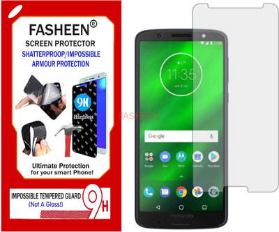 Fasheen Tempered Glass Guard for MOTOROLA MOTO G6 PLUS(Pack of 1)