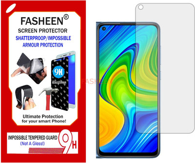 Fasheen Tempered Glass Guard for XIAOMI MI NOTE 9 (Flexible Shatterproof)(Pack of 1)