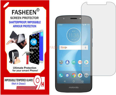 Fasheen Tempered Glass Guard for MOTOROLA E5 CRUISE (Flexible Shatterproof)(Pack of 1)