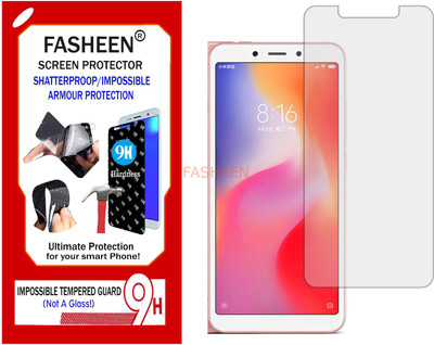 Fasheen Tempered Glass Guard for XIAOMI MI 6X (Flexible Shatterproof)(Pack of 1)