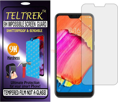 TELTREK Tempered Glass Guard for MI REDMI 6 PRO (Flexible Shatterproof)(Pack of 1)