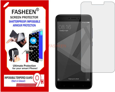 Fasheen Tempered Glass Guard for MI REDMI 4X (Flexible Shatterproof)(Pack of 1)