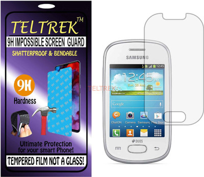 TELTREK Tempered Glass Guard for SAMSUNG STAR S5282 (Flexible Shatterproof)(Pack of 1)