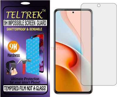 TELTREK Tempered Glass Guard for MI NOTE 9 PRO 5G (Flexible Shatterproof)(Pack of 1)