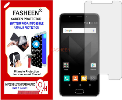 Fasheen Tempered Glass Guard for MICROMAX YU YUREKA BLACK (Flexible Shatterproof)(Pack of 1)