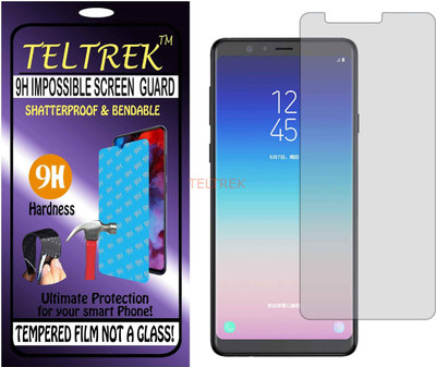 TELTREK Tempered Glass Guard for SAMSUNG GALAXY A8 STAR (Flexible Shatterproof)(Pack of 1)