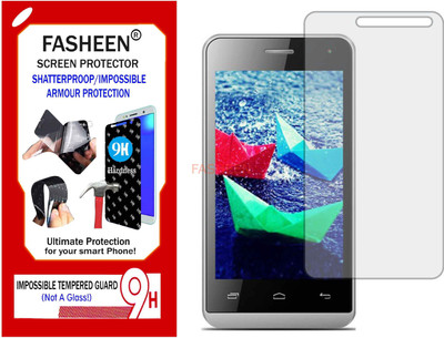 Fasheen Tempered Glass Guard for MICROMAX BOLT Q324 (Flexible Shatterproof)(Pack of 1)