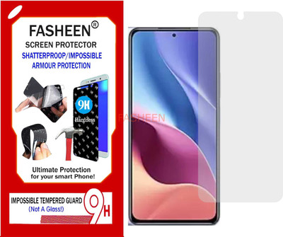Fasheen Tempered Glass Guard for REDMI MI 11I (Flexible Shatterproof)(Pack of 1)