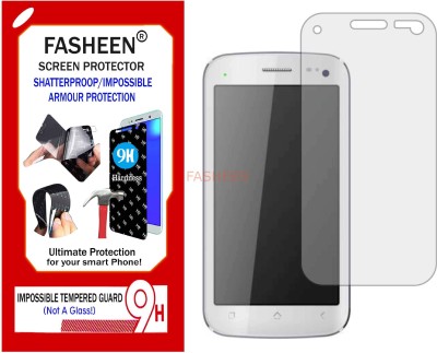 Fasheen Tempered Glass Guard for MICROMAX CANVAS 2 PLUS A110Q (Flexible Shatterproof)(Pack of 1)