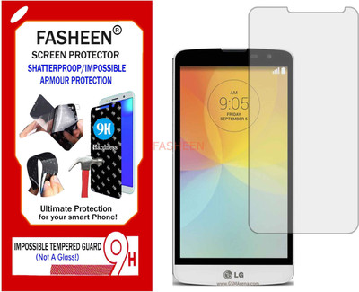 Fasheen Tempered Glass Guard for LG L BELLO (Flexible Shatterproof)(Pack of 1)