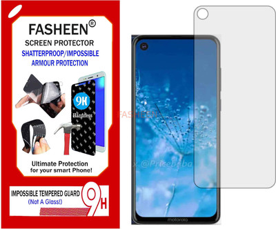 Fasheen Tempered Glass Guard for MOTOROLA MOTO P40 POWER(Pack of 1)