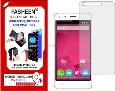 Fasheen Tempered Glass Guard for MICROMAX BOLT SELFIE Q424 (Flexible Shatterproof)(Pack of 1)