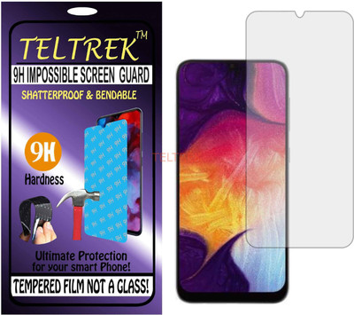 TELTREK Tempered Glass Guard for SAMSUNG GALAXY A50S (Flexible Shatterproof)(Pack of 1)