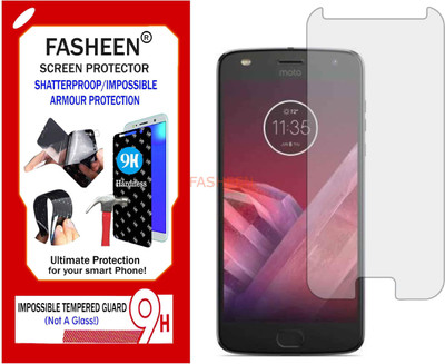 Fasheen Tempered Glass Guard for MOTOROLA MOTO Z2 PLAY (Flexible Shatterproof)(Pack of 1)