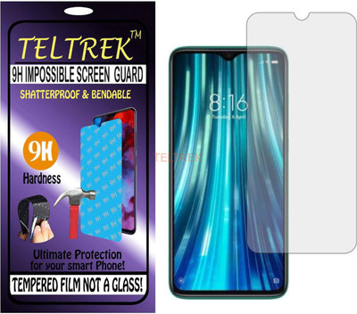 TELTREK Tempered Glass Guard for XIAOMI MI NOTE 8 PRO (Flexible Shatterproof)(Pack of 1)