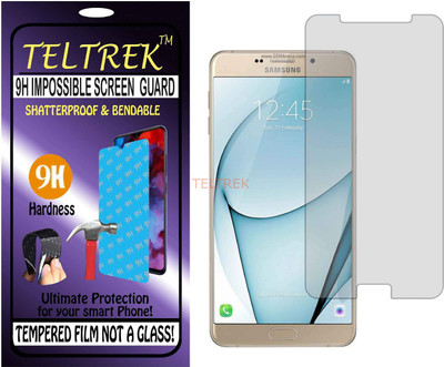 TELTREK Tempered Glass Guard for SAMSUNG A9 PRO 2016 (Flexible Shatterproof)(Pack of 1)