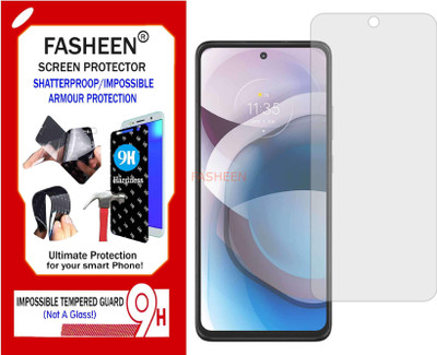 Fasheen Tempered Glass Guard for MOTOROLA MOTO ONE 5G ACE (Flexible Shatterproof)(Pack of 1)