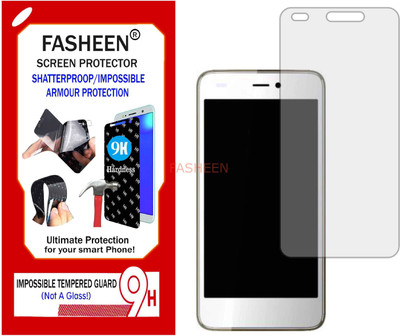 Fasheen Tempered Glass Guard for MICROMAX A290 (Flexible Shatterproof)(Pack of 1)