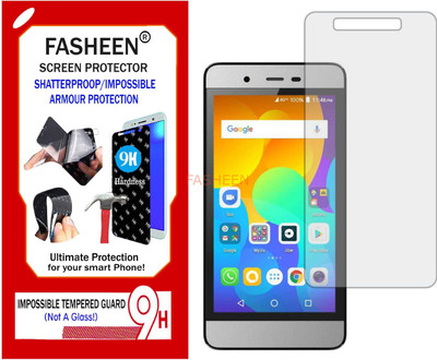 Fasheen Tempered Glass Guard for MICROMAX BOLT WARRIOR 1 PLUS Q4101 (Flexible Shatterproof)(Pack of 1)