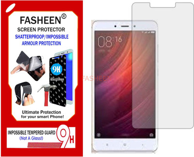 Fasheen Tempered Glass Guard for MI NOTE 4X HIGH (Flexible Shatterproof)(Pack of 1)