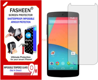 Fasheen Tempered Glass Guard for LG D821 (NEXUS 5) (Flexible Shatterproof)(Pack of 1)