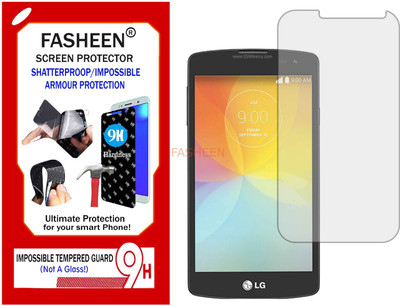 Fasheen Tempered Glass Guard for LG F60 D392 (Flexible Shatterproof)(Pack of 1)