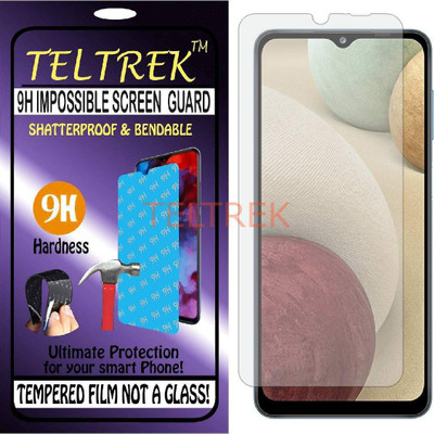 TELTREK Tempered Glass Guard for SAMSUNG GALAXY A12 INDIA (Flexible Shatterproof)(Pack of 1)