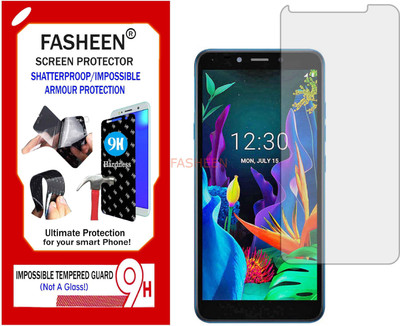 Fasheen Tempered Glass Guard for LG K20 2019 (Flexible Shatterproof)(Pack of 1)