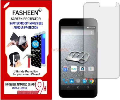 Fasheen Tempered Glass Guard for MICROMAX CANVAS NITRO 4G E455 (Flexible Shatterproof)(Pack of 1)