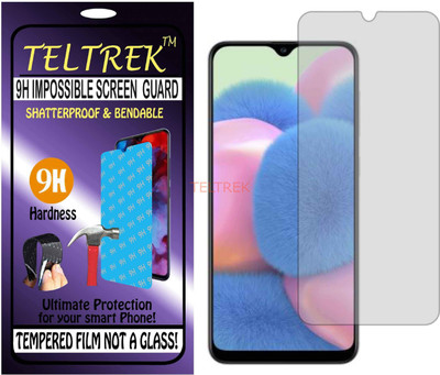 TELTREK Tempered Glass Guard for SAMSUNG GALAXY A30 S (Flexible Shatterproof)(Pack of 1)