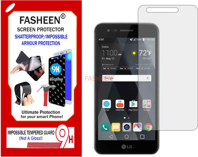 Fasheen Tempered Glass Guard for LG PHOENIX 3 (Flexible Shatterproof)(Pack of 1)
