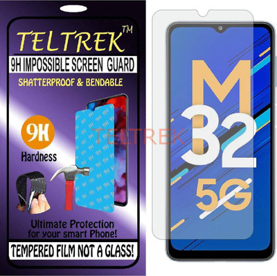 TELTREK Tempered Glass Guard for SAMSUNG GALAXY M32 5G (Flexible Shatterproof)(Pack of 1)