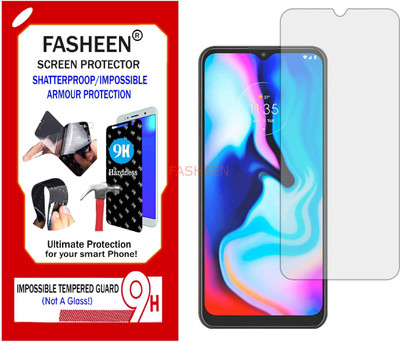 Fasheen Tempered Glass Guard for MOTO E7 PLUS (Flexible Shatterproof)(Pack of 1)