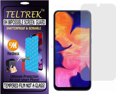 TELTREK Tempered Glass Guard for SAMSUNG A10E (Flexible Shatterproof)(Pack of 1)