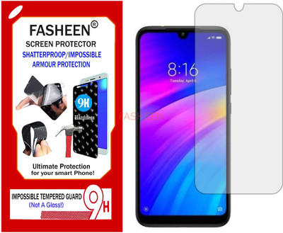 Fasheen Tempered Glass Guard for XIAOMI MI 7 (Flexible Shatterproof)(Pack of 1)