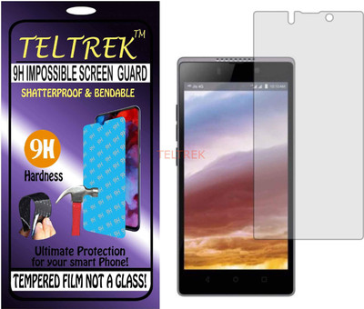 TELTREK Tempered Glass Guard for LYF WIND 7S 16GB (Flexible Shatterproof)(Pack of 1)