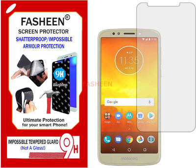 Fasheen Tempered Glass Guard for MOTOROLA E5 (Flexible Shatterproof)(Pack of 1)