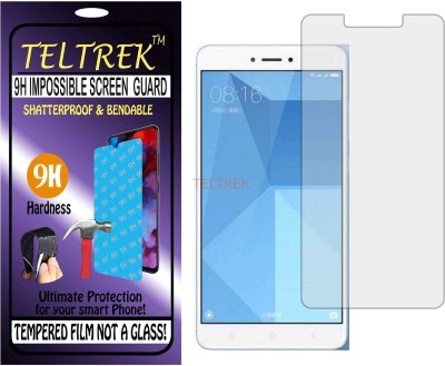 TELTREK Tempered Glass Guard for MI REDMI NOTE 4X (Flexible Shatterproof)(Pack of 1)