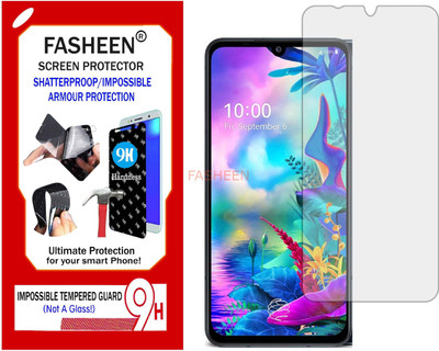 Fasheen Tempered Glass Guard for LG V50S THINQ (Flexible Shatterproof)(Pack of 1)